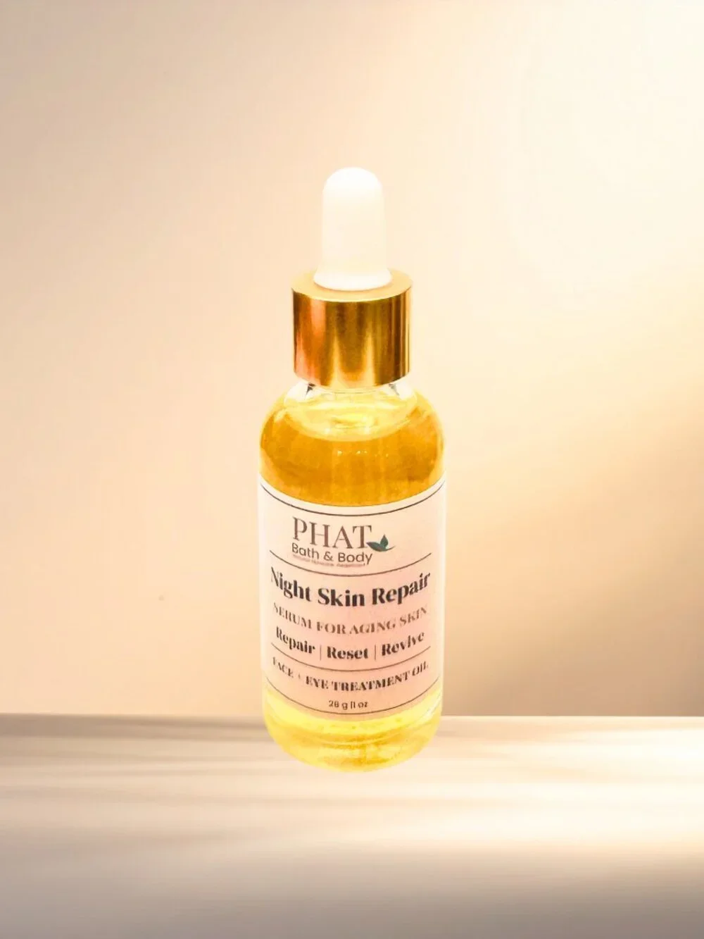 Phat Bath & Body Night Skin Repair Facial Serum with Botanical Oils